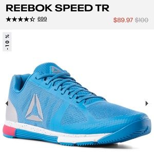 Reebok Speed TR Mendota Blue/White/Silver 9.5